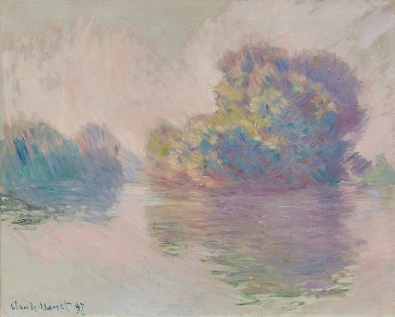 Le Isole a Port-Villez W1493 - Claude Monet