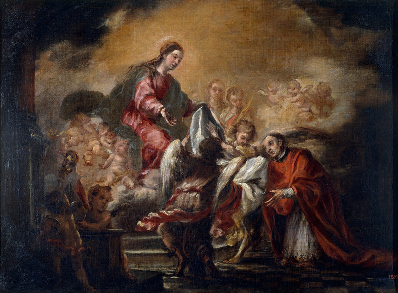 Imposizione della casula su san Ildefonso - Juan de Valdés Leal