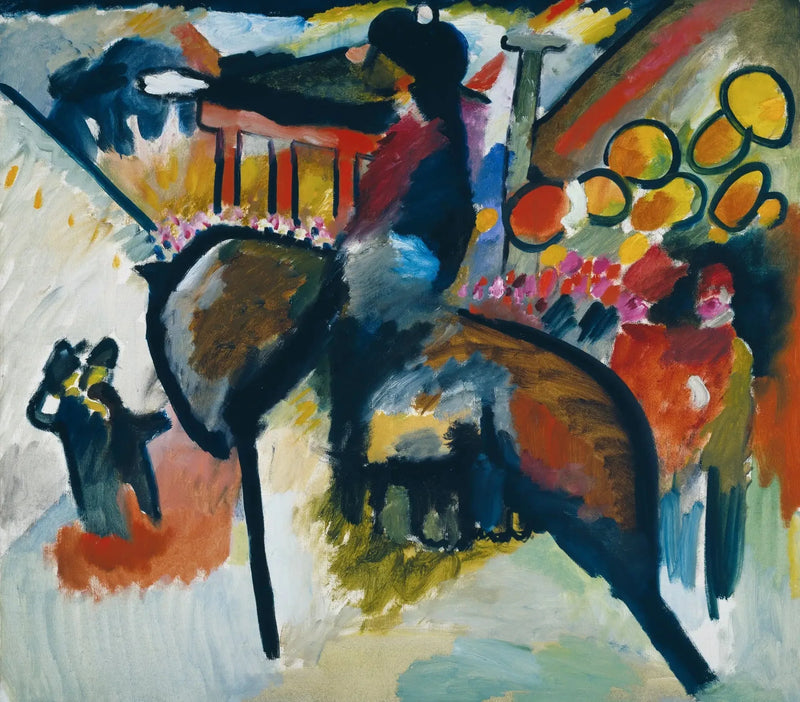 Impressione IV (Gendarme) - Vassily Kandinsky