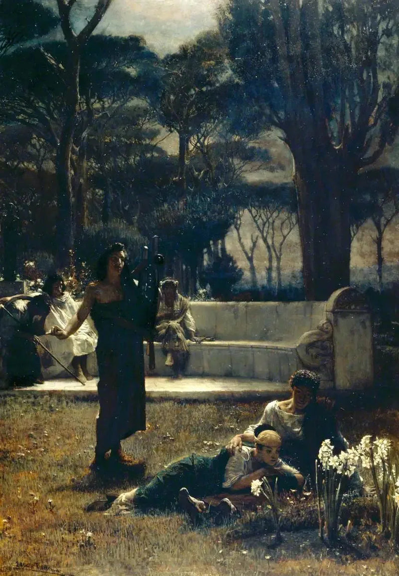Improvisatore - Lawrence Alma-Tadema