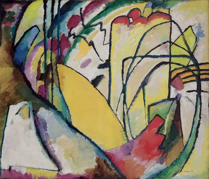 Improvvisazione 10 - Vassily Kandinsky