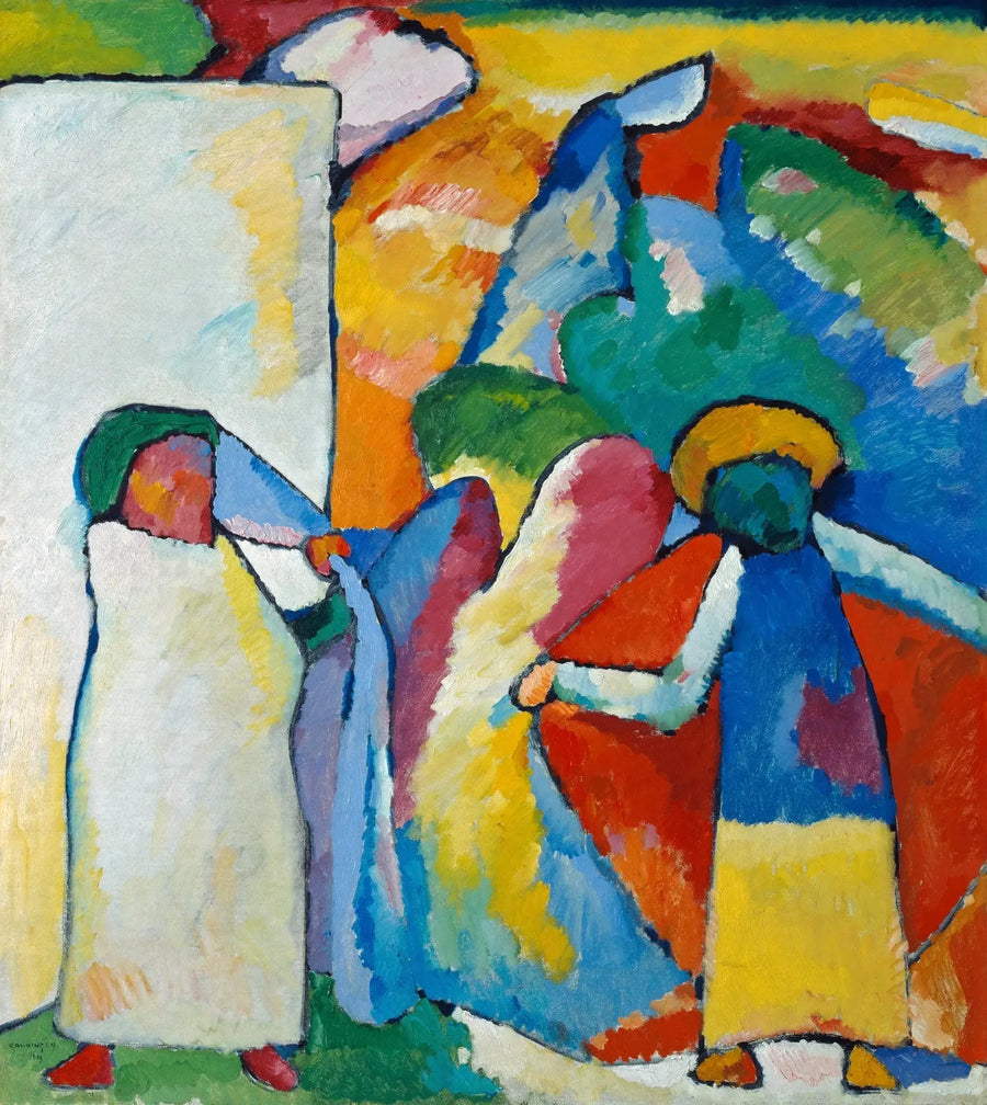 Improvvisazione VI (Africana) - Vassily Kandinsky