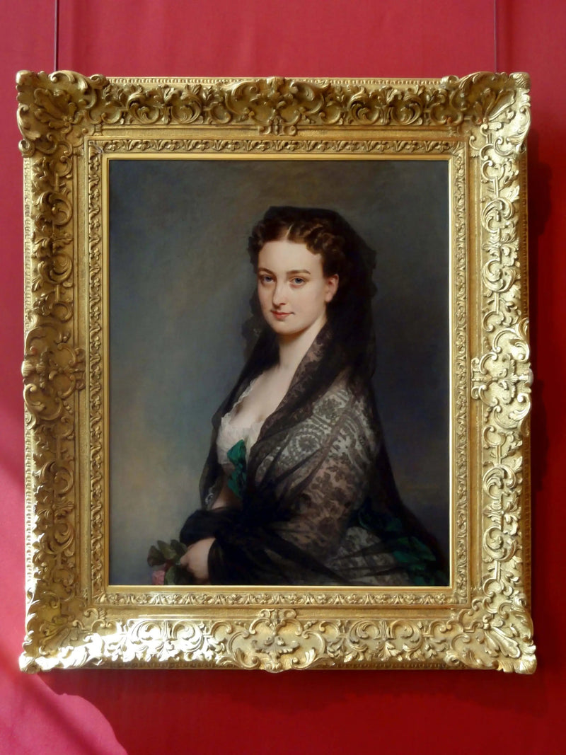 Inconnue alla mantiglia - Franz Xaver Winterhalter