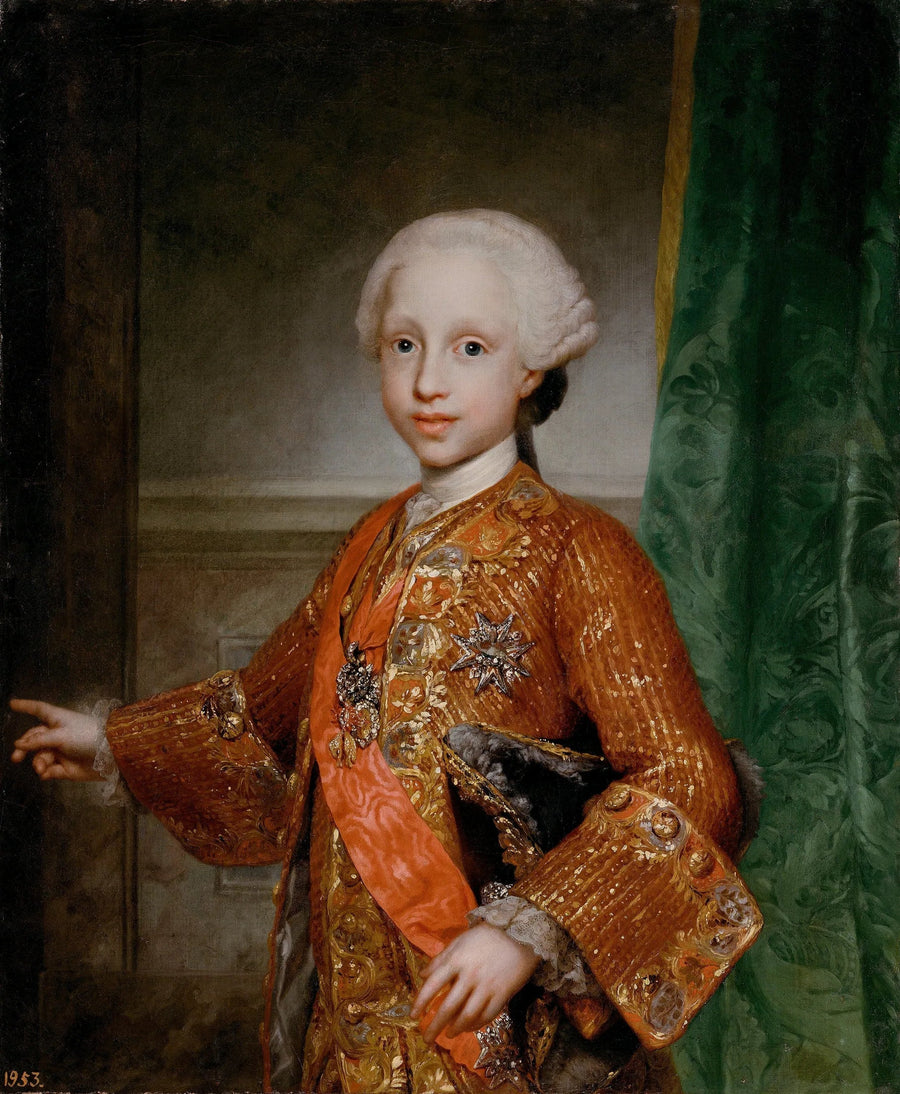 Infant Francisco Javier d'Espagne (1757-1771) - Anton Raphael Mengs