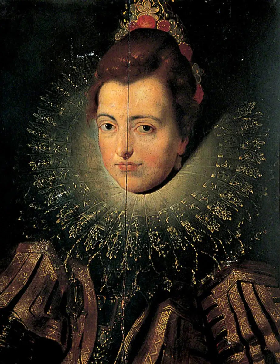 Infante Isabelle Claire Eugénie d'Espagne (1566-1633), archiduchesse d'Autriche - Frans Pourbus the Younger image 1 reproduction artisanale de tableau