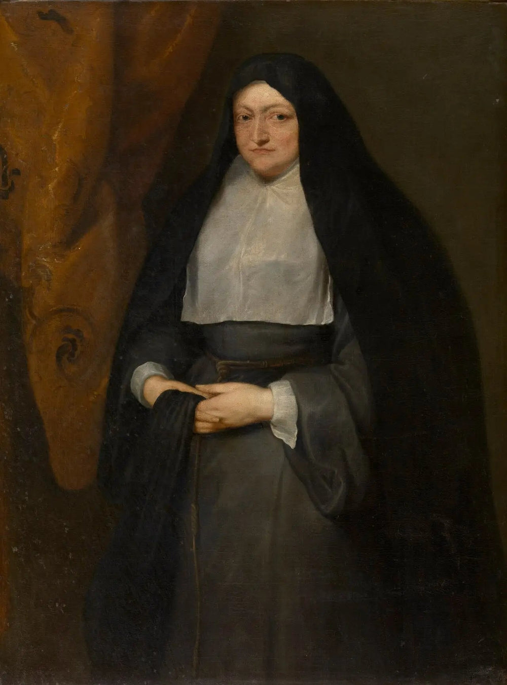 Infante Isabelle Clara Eugenia - Antoine van Dyck image 1 copie de tableau peinte à la main