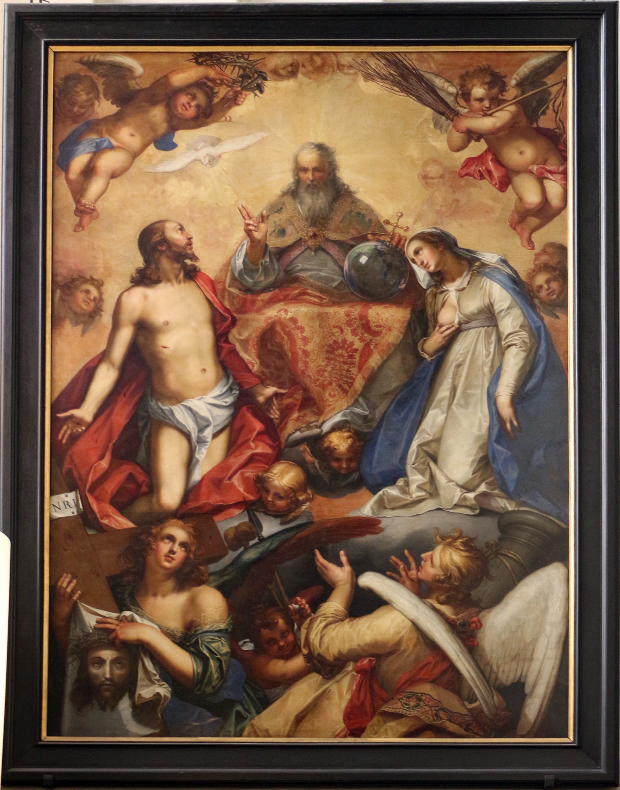 Intercession of Christ and Mary with God the Father - Abraham Bloemaert