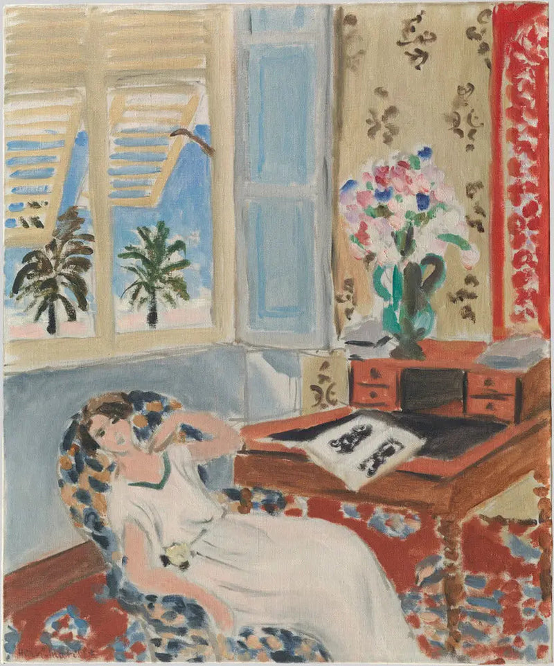 Interno a Nizza, il riposo - Henri Matisse