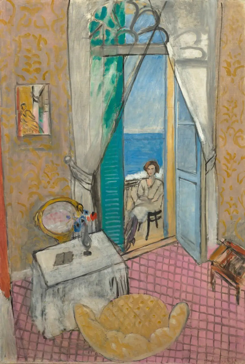 Interno a Nizza (Matisse, Chicago) - Henri Matisse