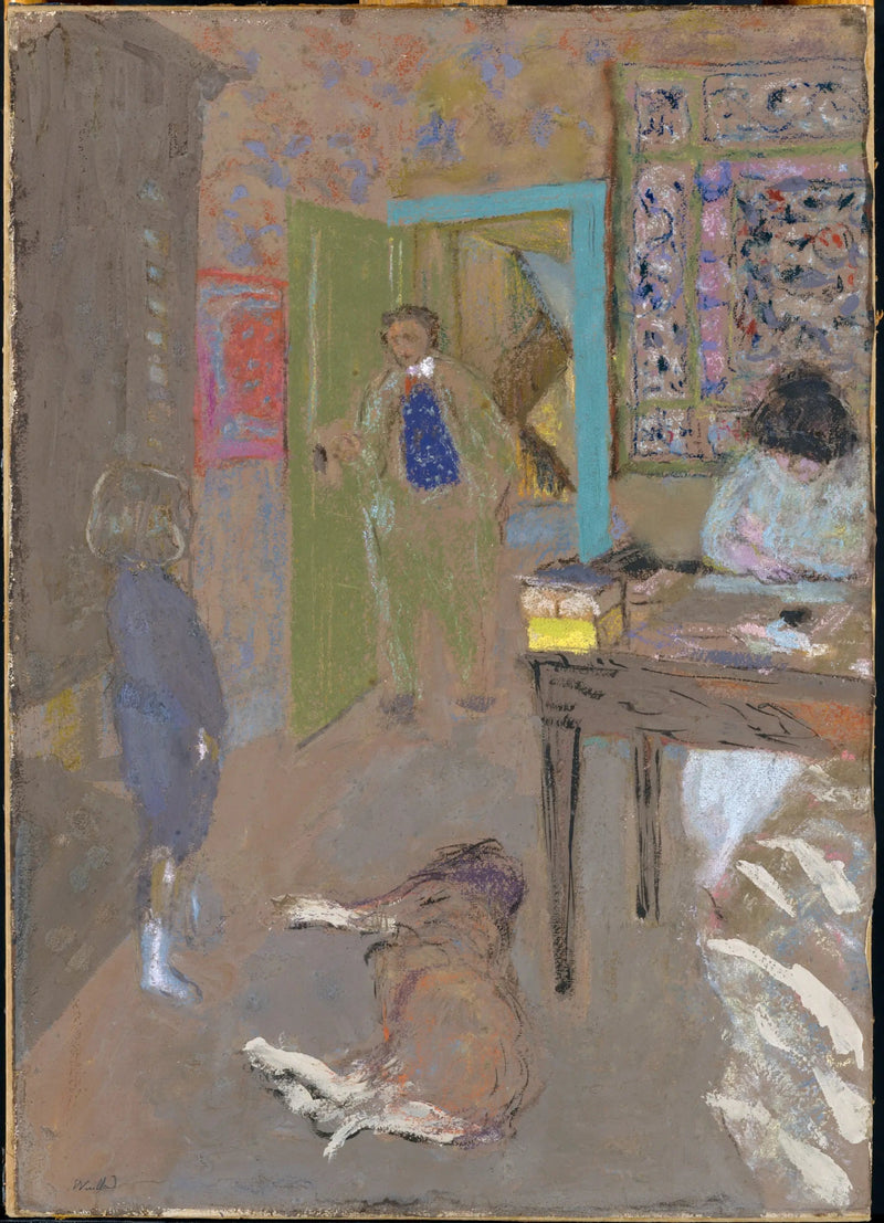 Interno a Saint-Jacut - Édouard Vuillard