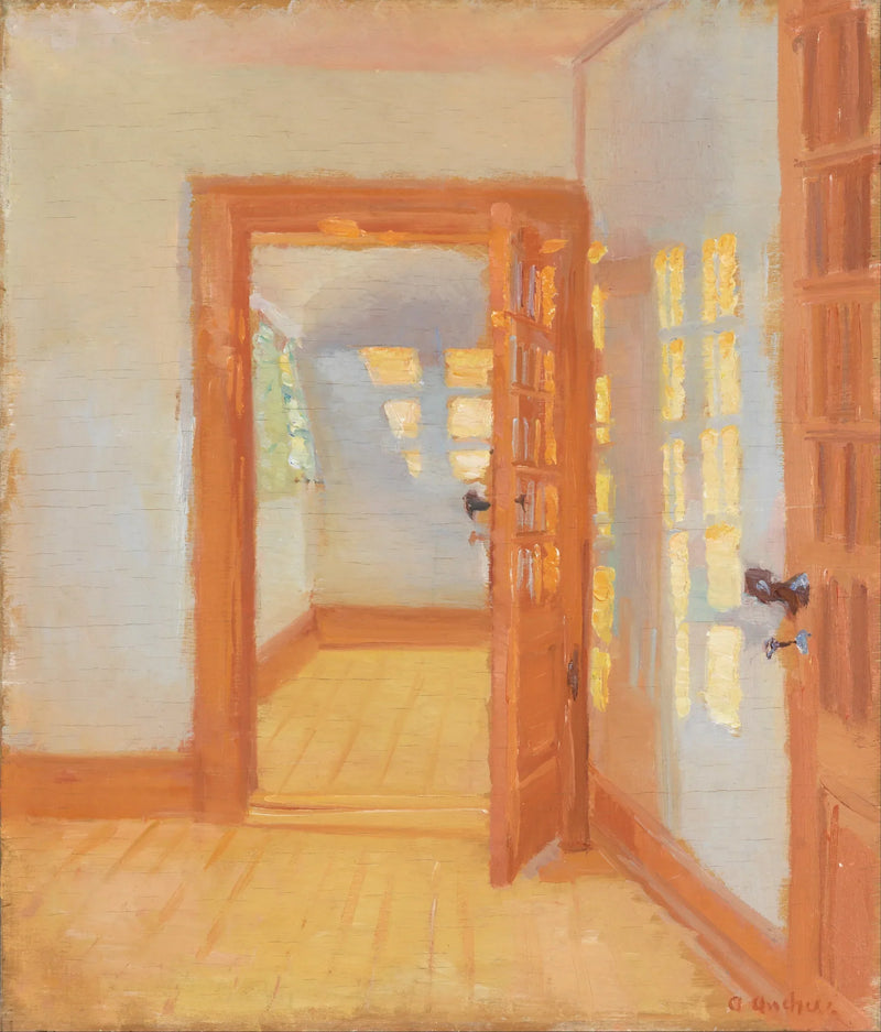 Interno. Annesso Bründum - Anna Ancher