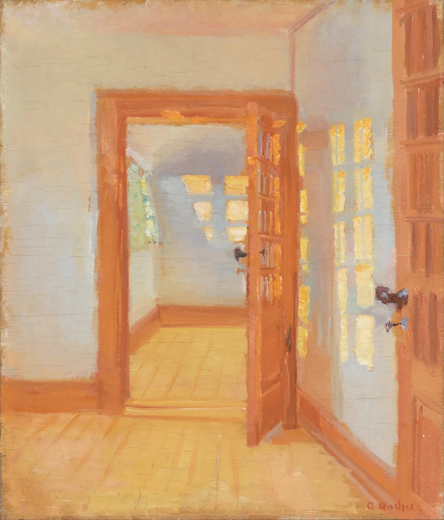 Interno. Annesso Bründum - Anna Ancher