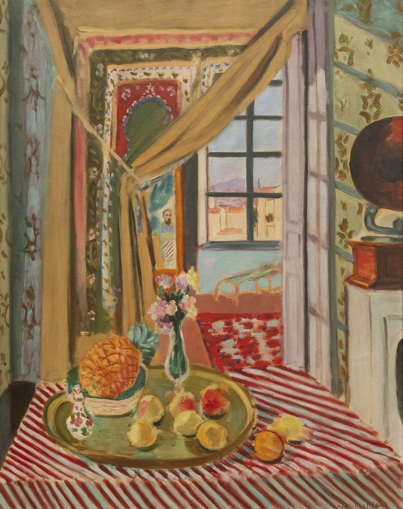 Interno con fonografo - Henri Matisse
