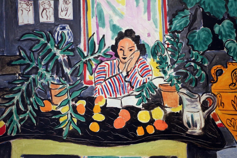 Interno con vaso etrusco - Henri Matisse