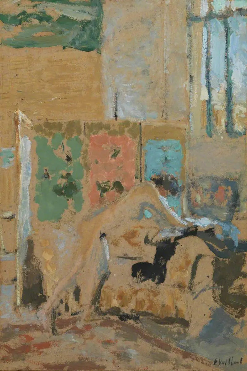 Interno con schermo - Édouard Vuillard