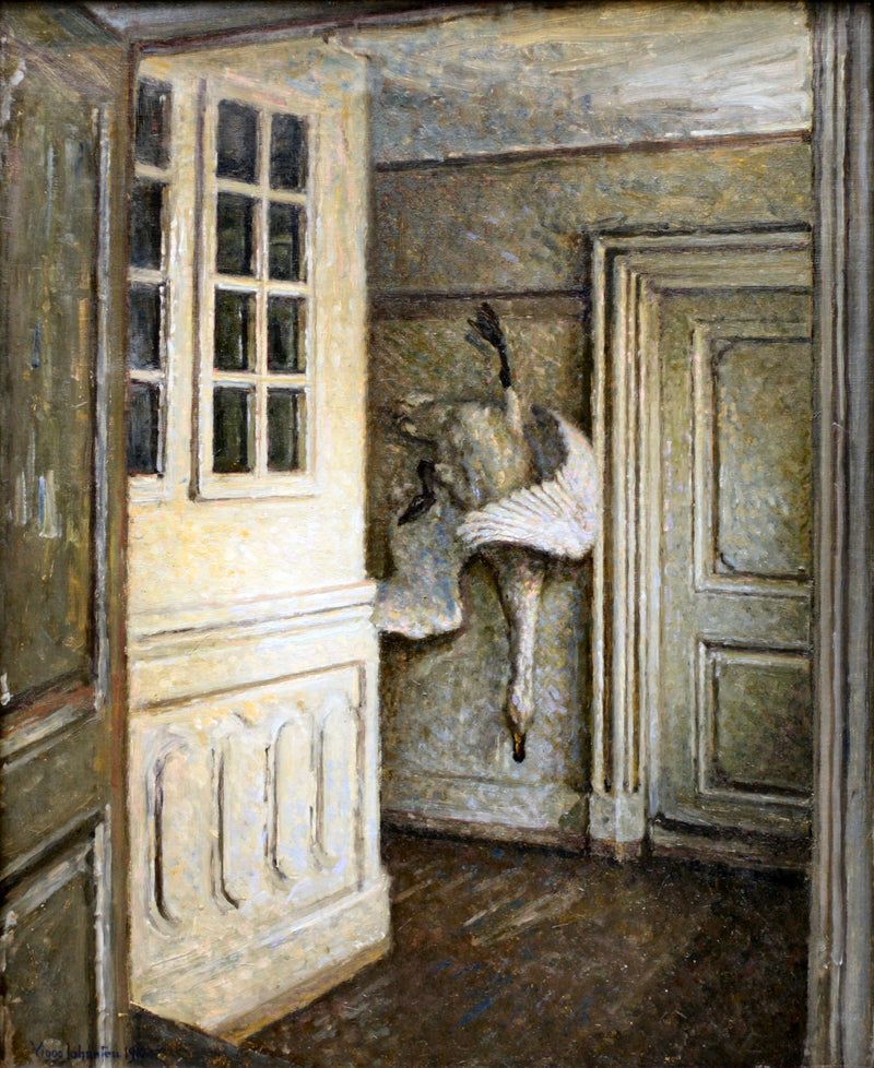 Interno con cigno morto - Viggo Johansen