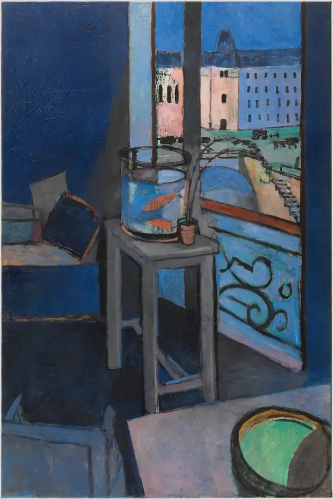 Interno, boccale di pesci rossi - Henri Matisse