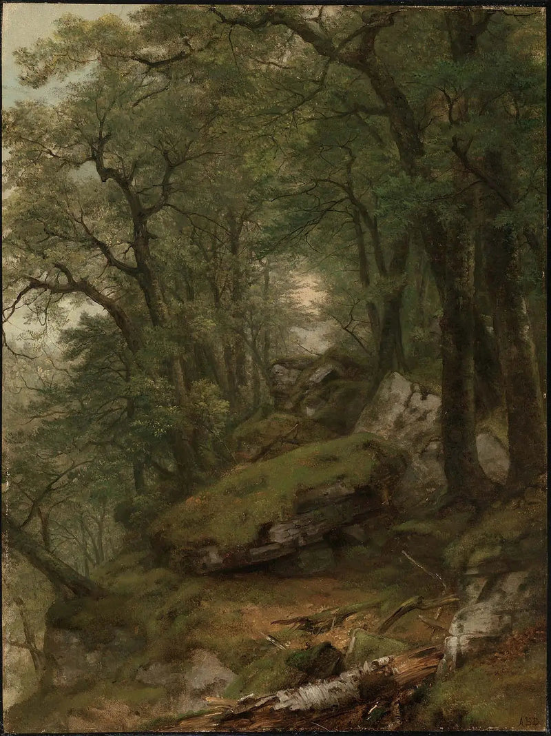 Interno boscoso - Asher Brown Durand