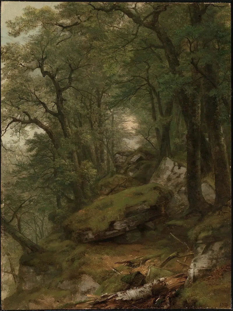 Interno boscoso - Asher Brown Durand