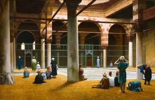 Interno di una moschea - Jean-Léon Gérôme