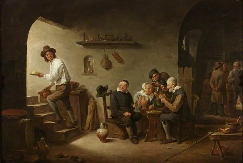 Interno di una taverna - David Teniers il Giovane
