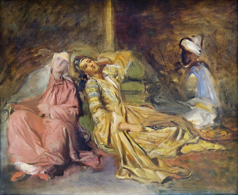 Interno di harem - Théodore Chassériau