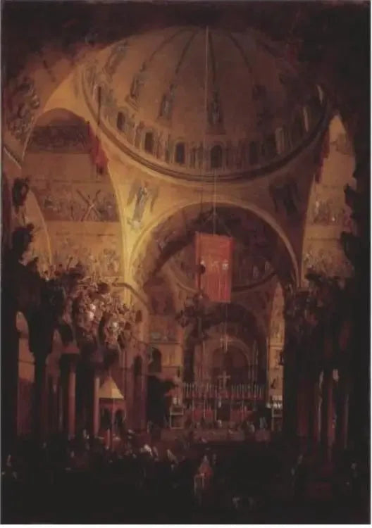 Interno di San Marco, Venezia - Canaletto