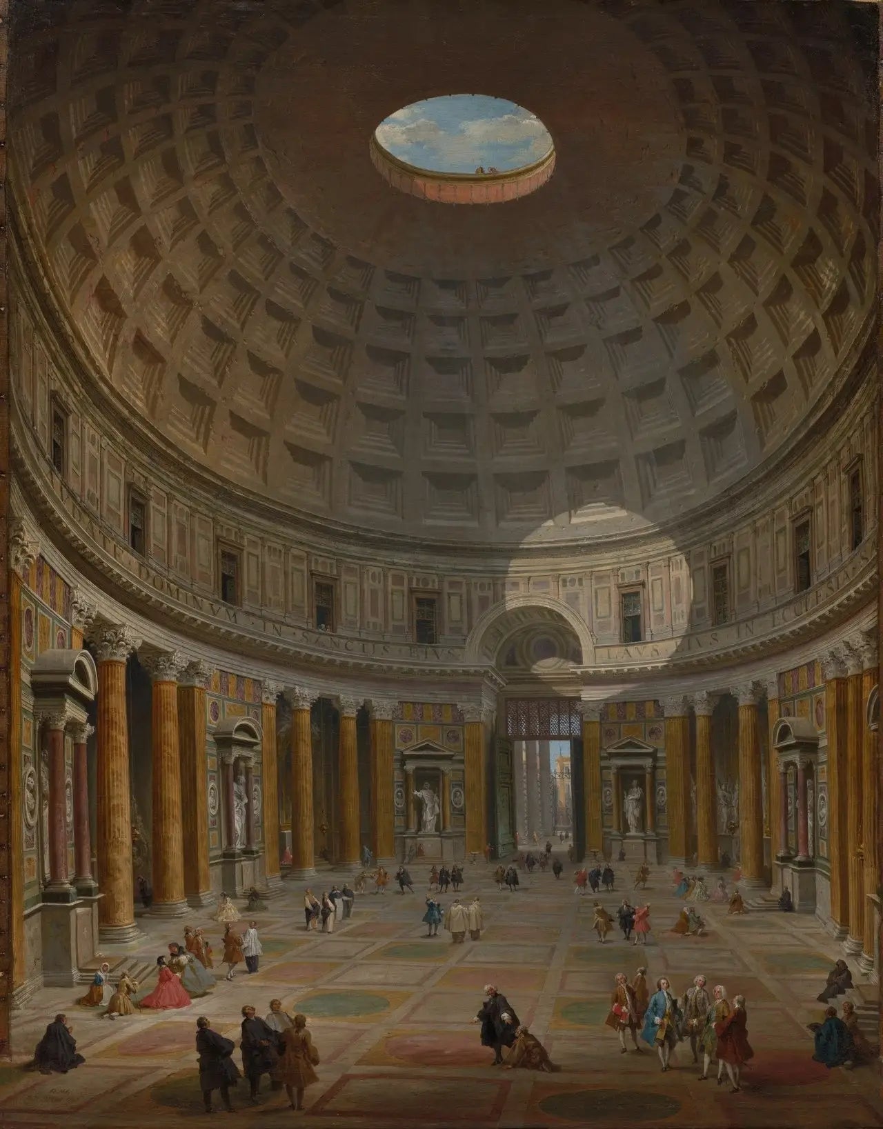 Intérieur du Panthéon Rome - Giovanni Paolo Panini - Alpha Reproduction