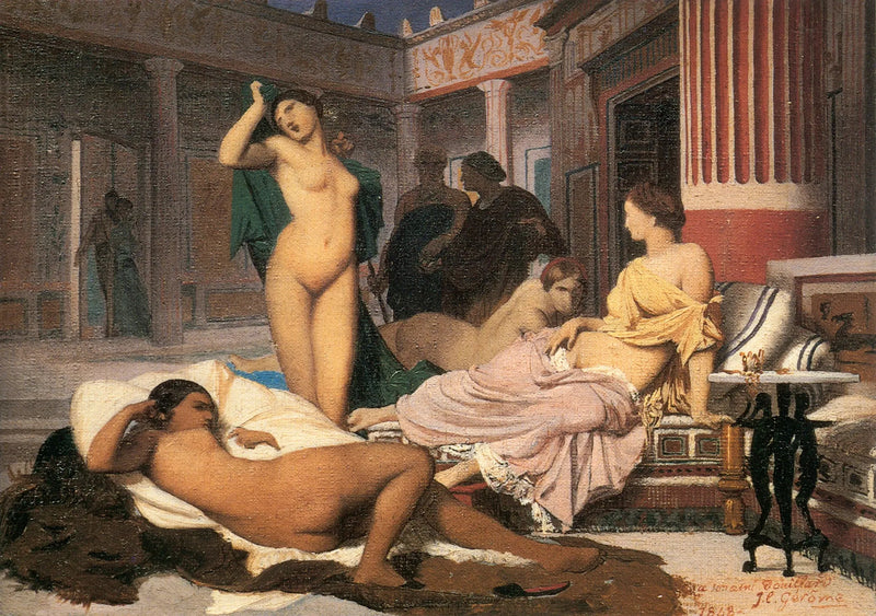 Interno greco - Jean-Léon Gérôme