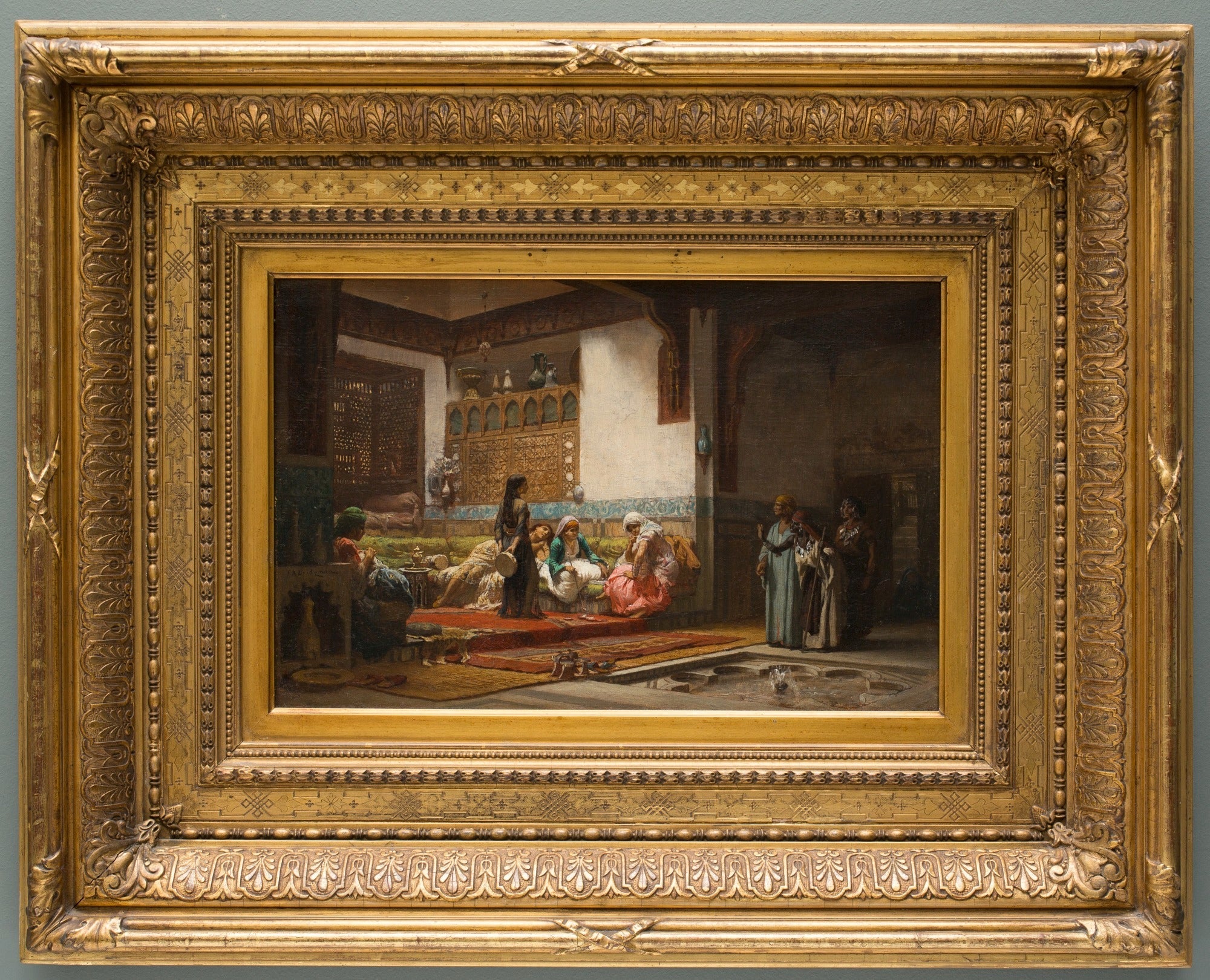 Intérieur mauresque - Frederick Arthur Bridgman - Alpha Reproduction