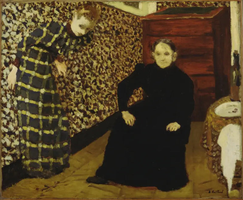 Interno Madre e Sorella dell'Artista - Édouard Vuillard