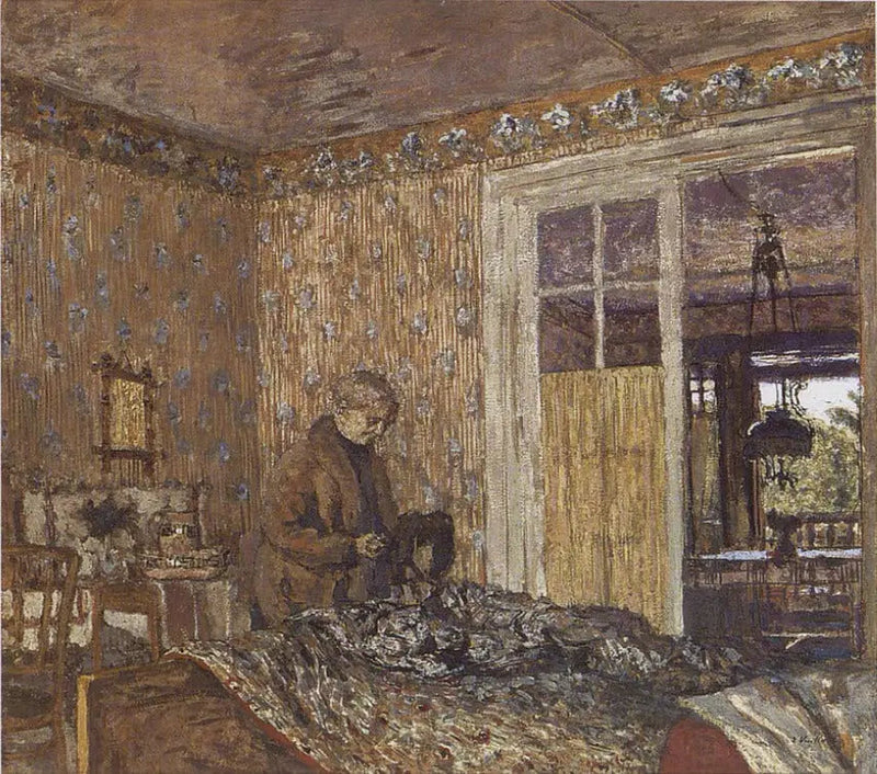 Interno con tempo grigio, Vaucresson - Édouard Vuillard