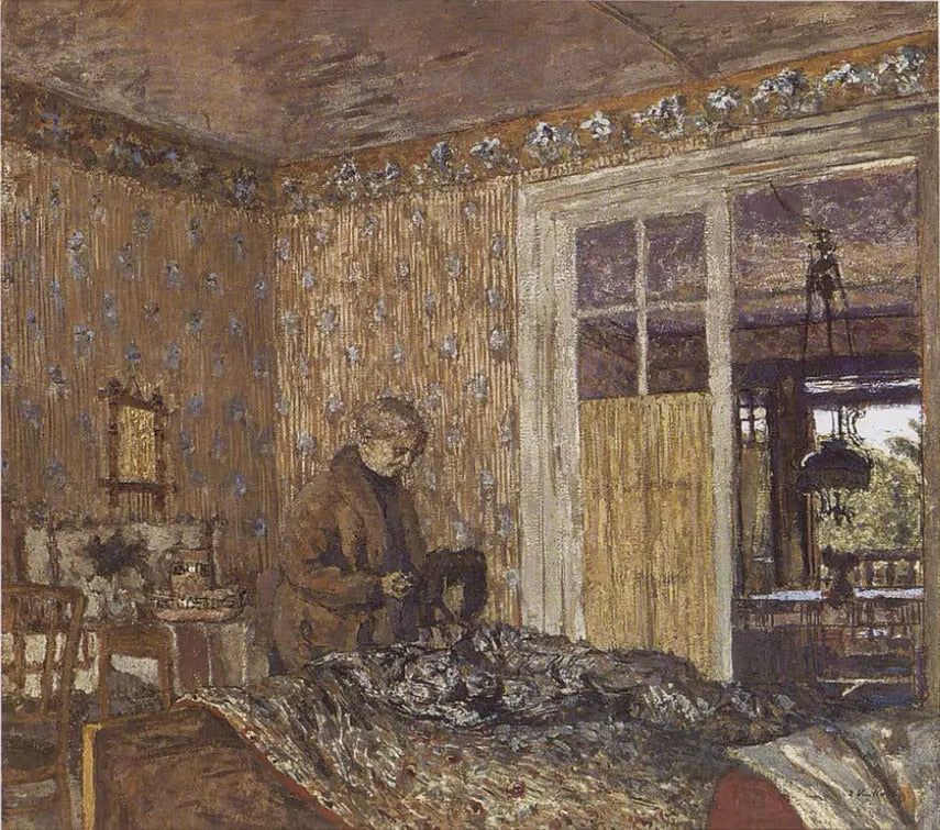 Interno con tempo grigio, Vaucresson - Édouard Vuillard