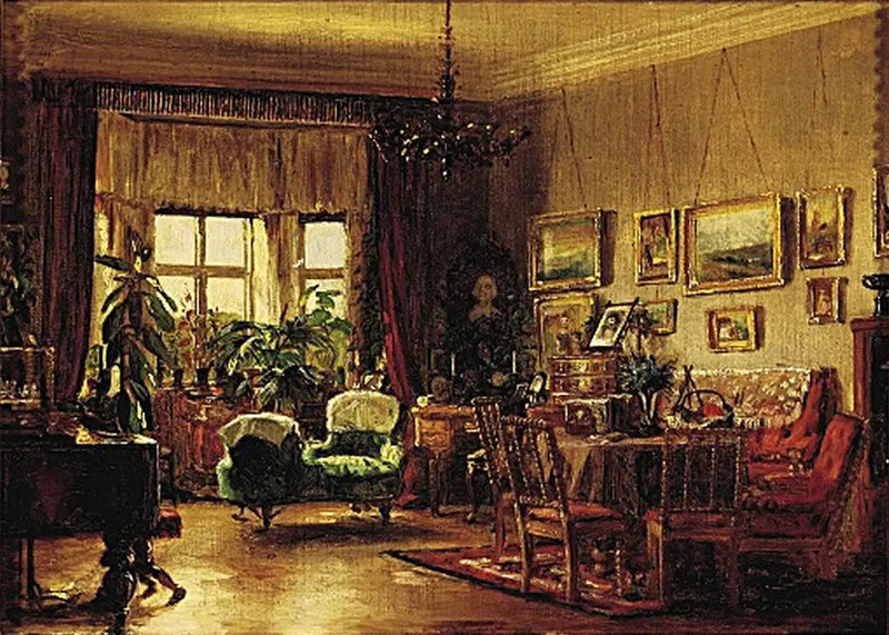 Interno. - Peder Severin Krøyer