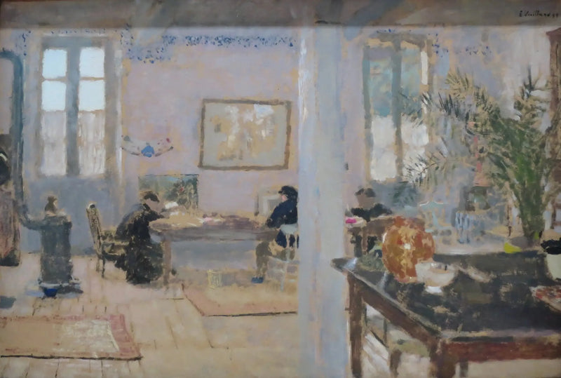 Interno. Relais - Édouard Vuillard