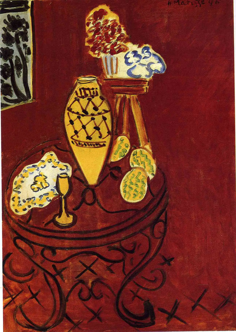 Interno rosso di Venezia - Henri Matisse