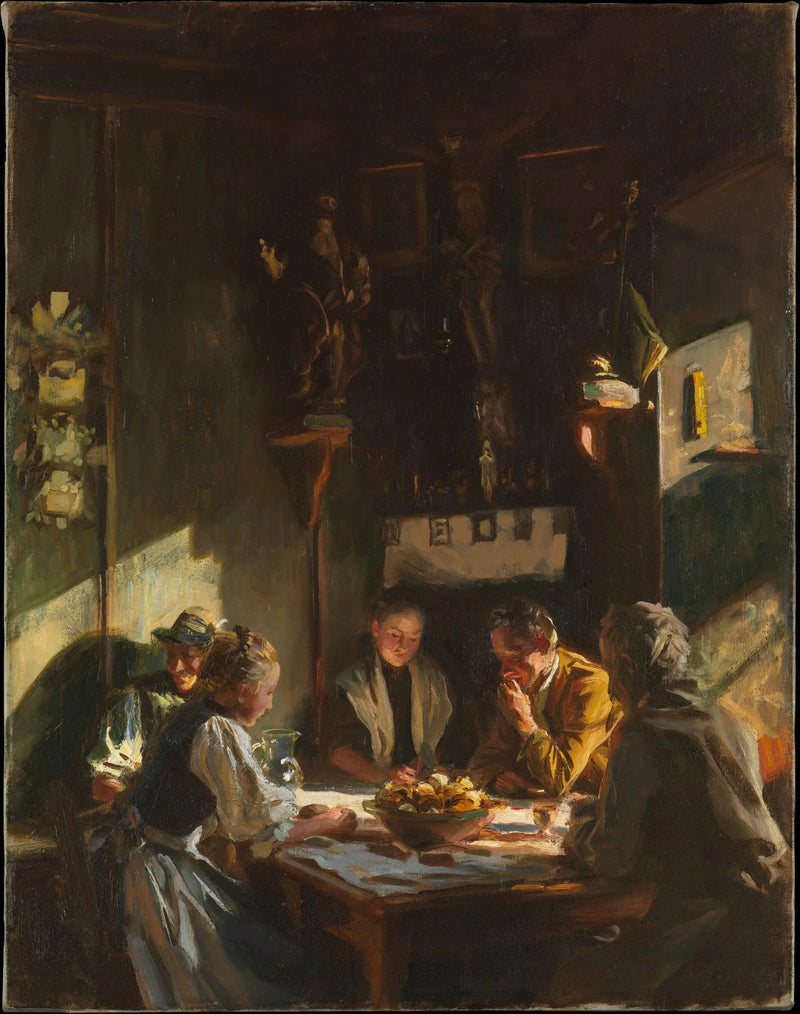 Interno tirolese - John Singer Sargent