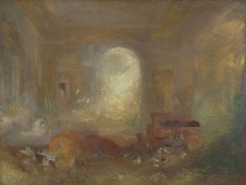 Interno di una Grande Casa: Il Salotto, Castello di East Cowes - J. M. W. Turner