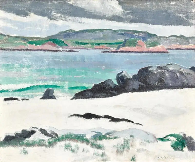 Iona, Cows Rock e il Ross de Mull - Francis Cadell
