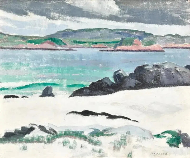 Iona, Cows Rock e il Ross de Mull - Francis Cadell