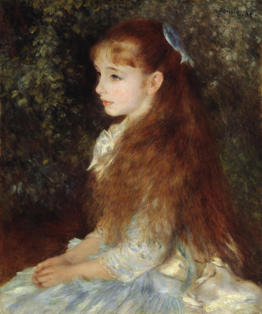 Portrait d’Irène Cahen d’Anvers peint par Pierre-Auguste Renoir en 1880