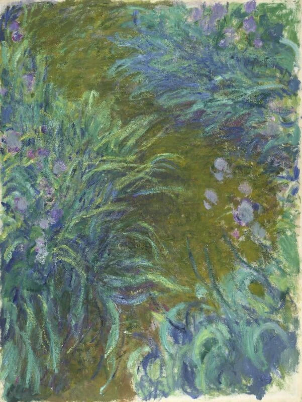 Iris, Galleria Nazionale NG6383 W1829 - Claude Monet