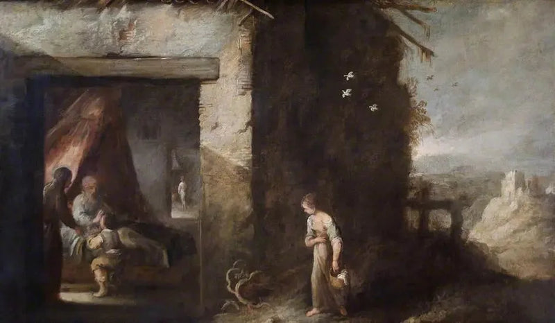 Isaac benedice Giacobbe - Bartolomé Esteban Murillo