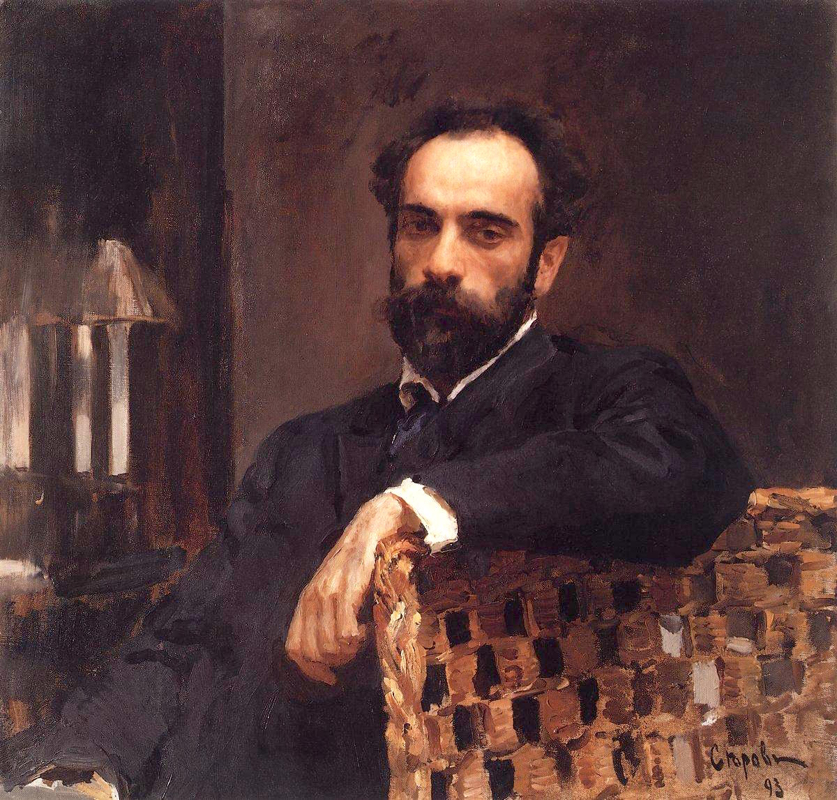 Isaac Levitan di Serov - Valentin Serov