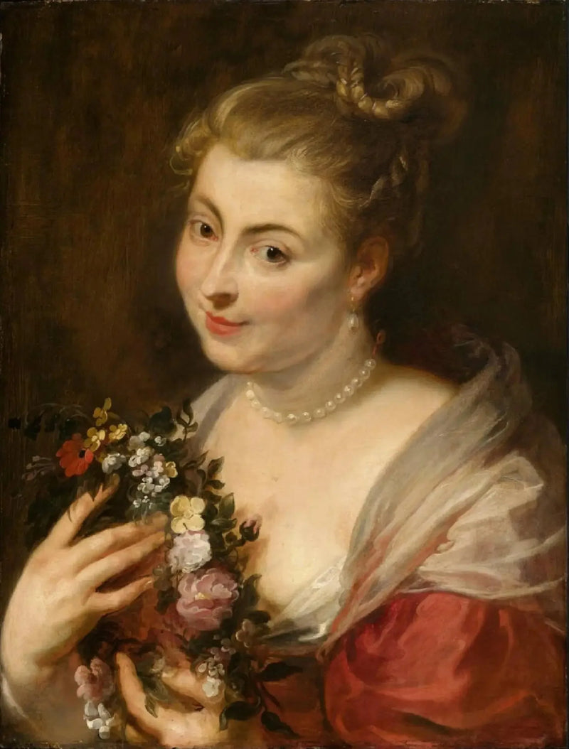 Isabella Brant nel ruolo di Glycera - Peter Paul Rubens