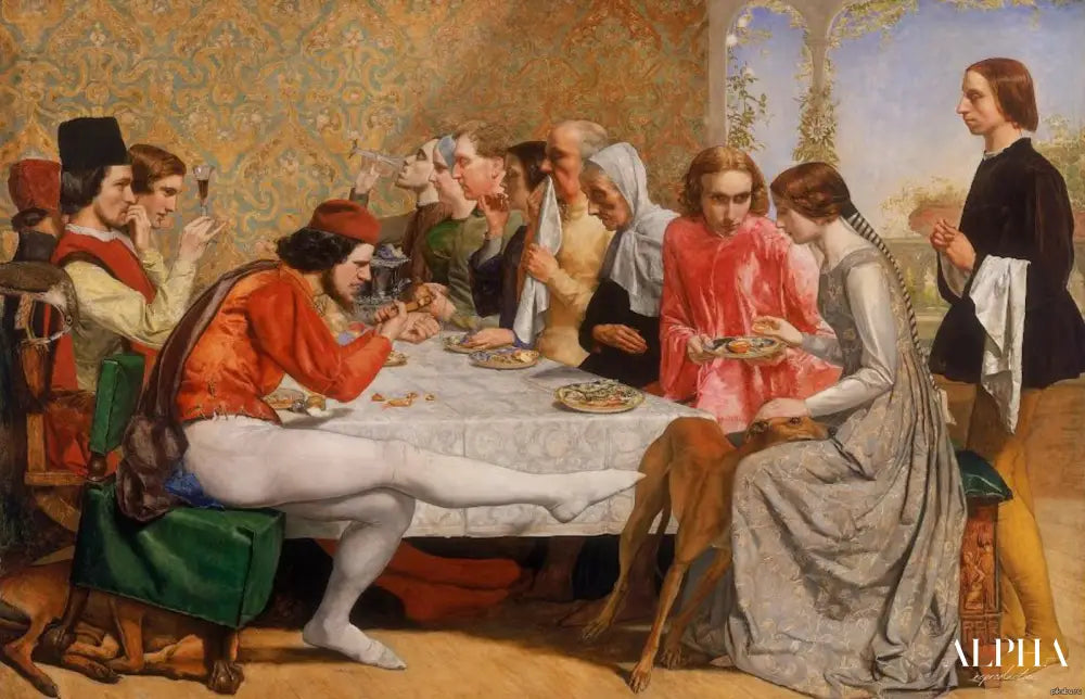 Isabella - John Everett Millais - Reproductions de tableaux et peintures haut de gamme