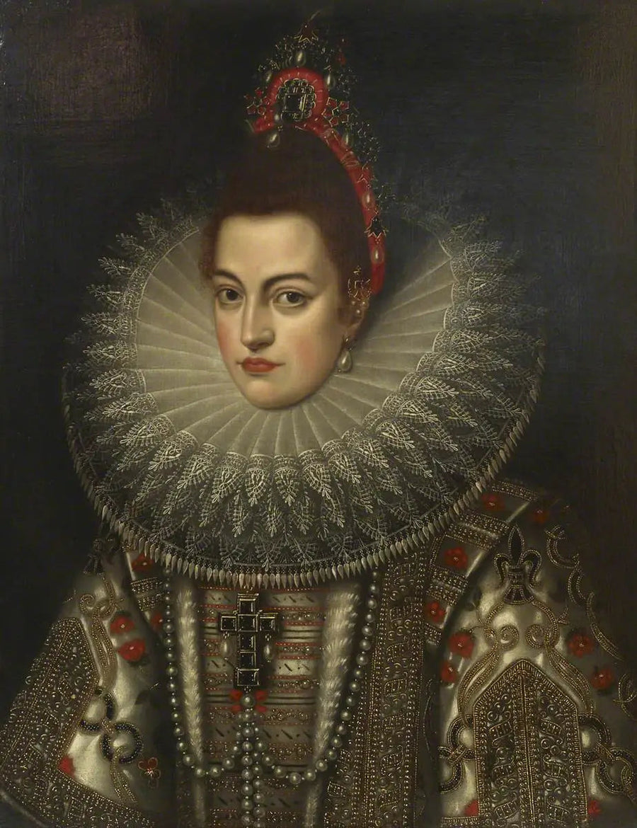 Isabelle Clara Eugénie d'Autriche (1566-1633), infante d'Espagne - Frans Pourbus il Giovane