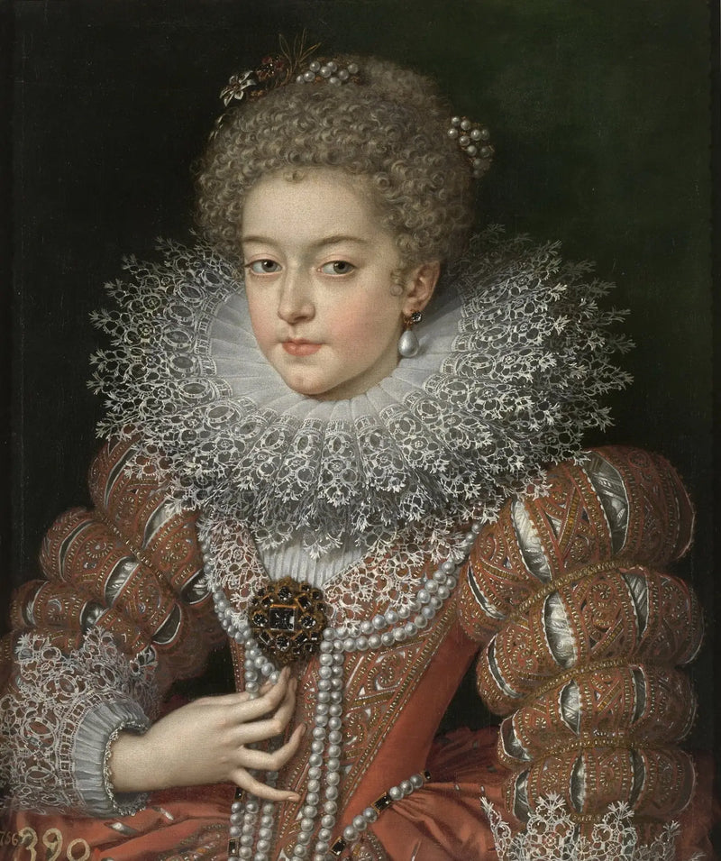 Isabelle de France, regina di Spagna - Frans Pourbus il Giovane