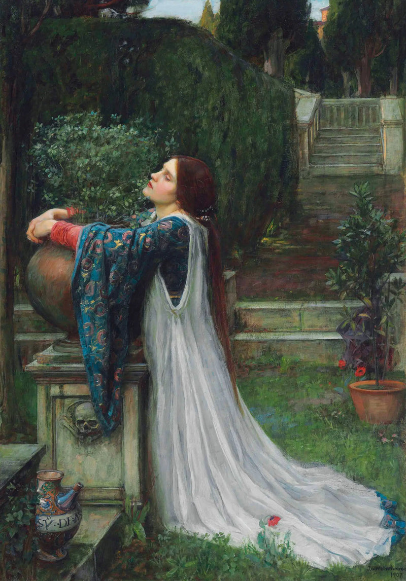 Isabelle e il vaso di basilico - John William Waterhouse