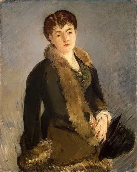 Isabelle Lemonnier il Cappello in Mano - Édouard Manet